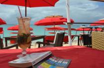 Morrito Royale, na praia de Grand Case, em Saint Martin, no Caribe
